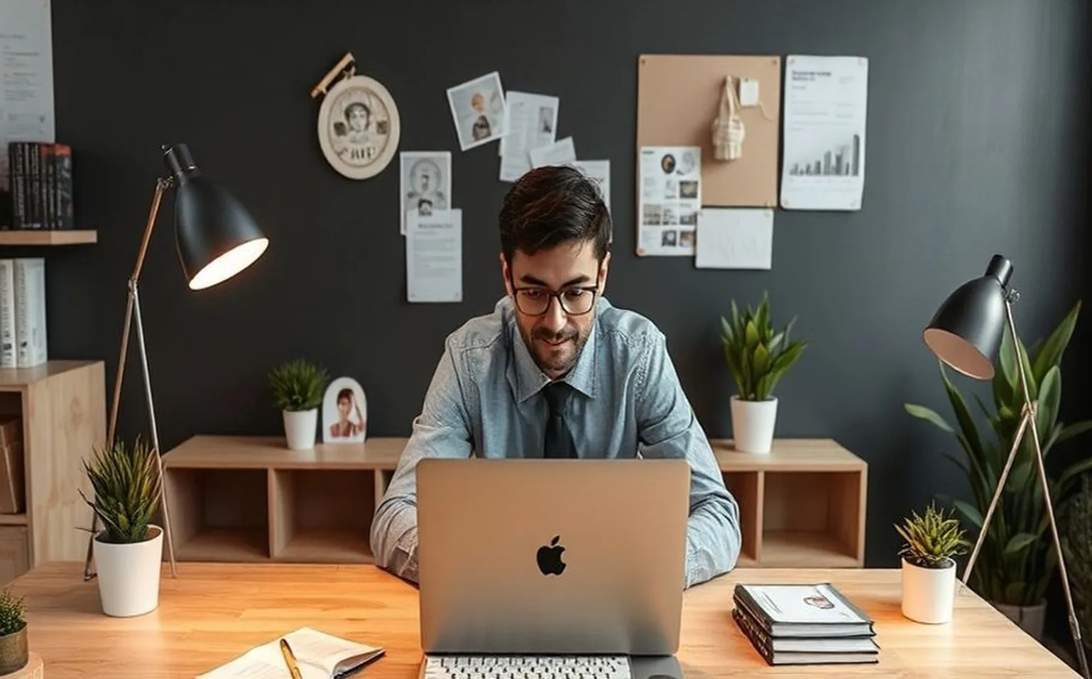 professional workspace for personal branding